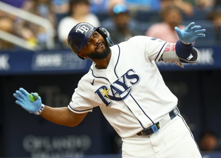 Junior Caminero leading Rays back atop AL East entering Royals trip - Field Level Media - Professional sports content solutions