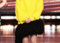 Kara Wai wearing a Loewe Fall 2026 look at the 2026 Weibo Film Night in Shanghai.