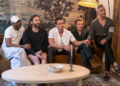 Karamo Brown with Jonathan Van Ness, Antoni Porowski, Jeremiah Brent, and Tan FranceCredit: Ilana Panich-Linsman/Netflix