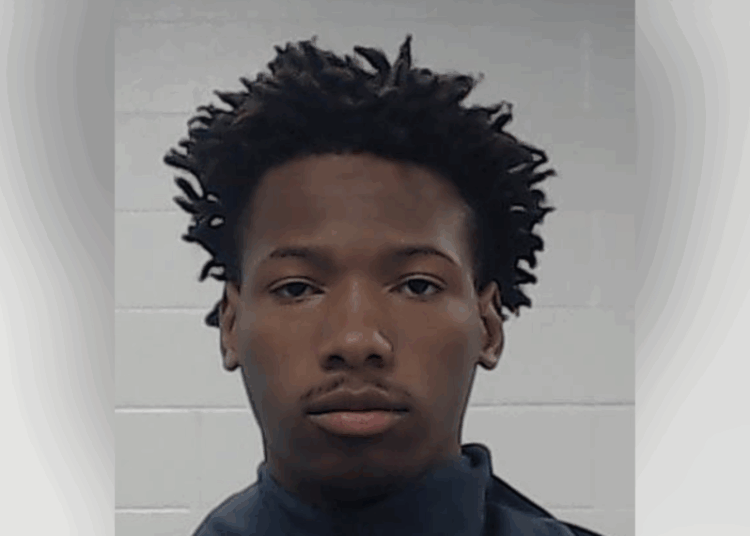 The mug shot of accused murderer Karmelo Anthony.