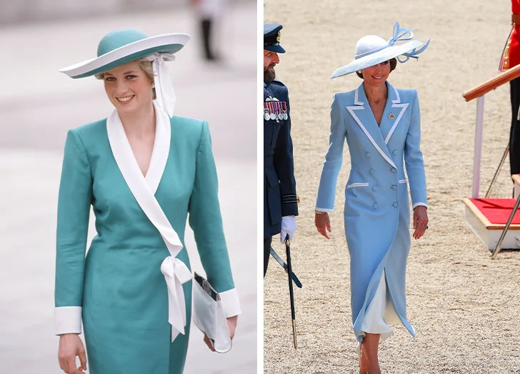 Kate Middleton Is Princess Diana's Doppelgänger at Trooping the Colour