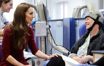 Kate Middleton Visits Hospital Where She Underwent Cancer Treatment