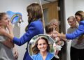 Kate Middleton comforts young mom Claire Lorente finishing cancer treatment in tearful moment