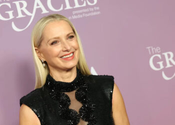 Katherine LaNasa attends The Alliance For Women In Media Foundation's 2026 Gracie Awards Gala at Beverly Wilshire on May 19, 2026, in Beverly Hills, California.