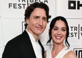 Katy Perry and Justin Trudeau get cozy in Tribeca red carpet debut
