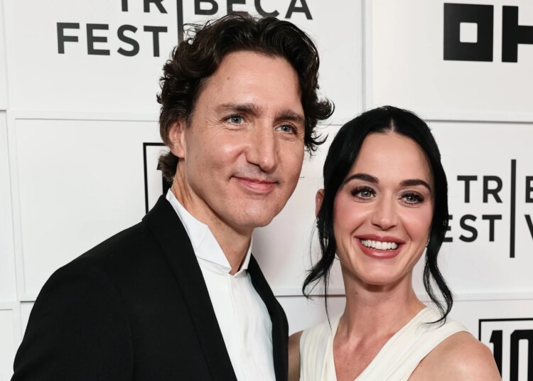 Katy Perry and Justin Trudeau get cozy in Tribeca red carpet debut