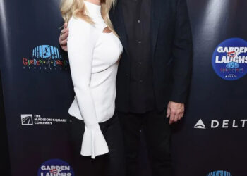 Kelly Rizzo and Bob Saget on March 28, 2017 in New York CityCredit: Gary Gershoff/WireImage
