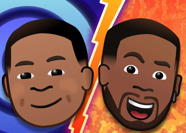 Kenan Thompson and Kel Mitchell's characterse in OrangePop!,Credit: Staple Games