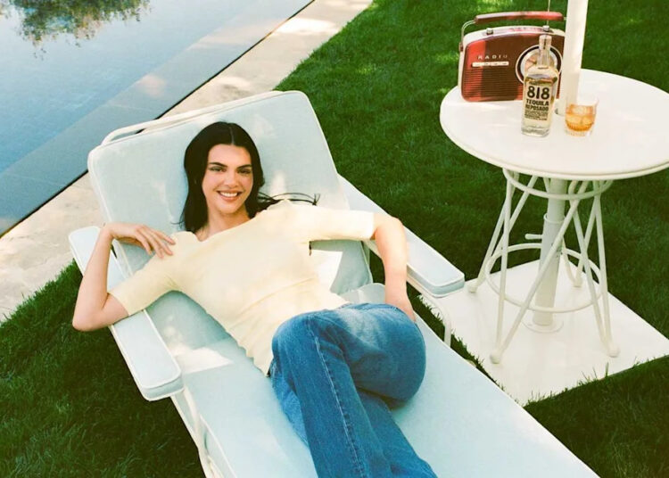 Kendall Jenner celebrating five years of 818 TequilaCredit: 818 Tequila