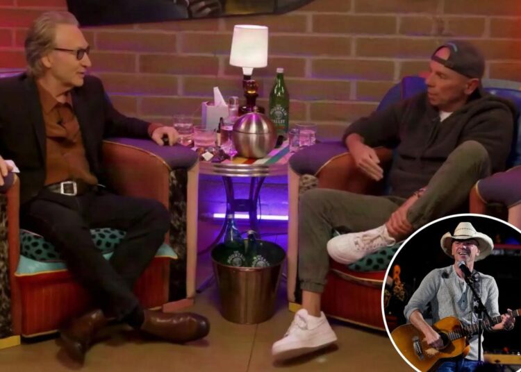 Kenny Chesney tells Bill Maher the key reason he refuses to tell his listeners how to vote