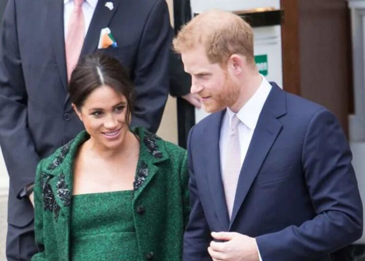 Prince Harry and Meghan Markle depart Canada House. By MEGA
