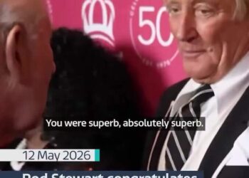 Sir Rod salutes King Charles’ four day US tour and needles Trump at The King’s Trust 50th celebration