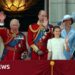 King and Queen cheered by crowds at Trooping the Colour