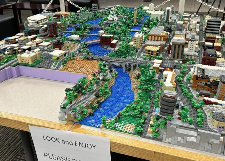 LEGO build of Spokane on display at City Hall | Entertainment