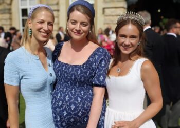 Lady Gabriella Kingston, Flora Vesterberg and Lady Marina Windsor