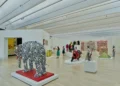 The Keith Haring in 3D exhibit showcases Haring's sculpture and found object work.