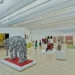 The Keith Haring in 3D exhibit showcases Haring's sculpture and found object work.