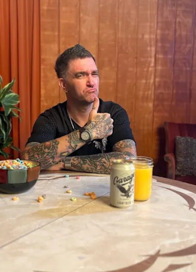 Jordan Pundik of New Found Glory stars in the new "Good to Go" music video that features Garage Beer.