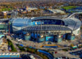 Latest stage of entertainment zone near City ground