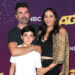 Simon Cowell, Eric Cowell and Lauren Silverman at the