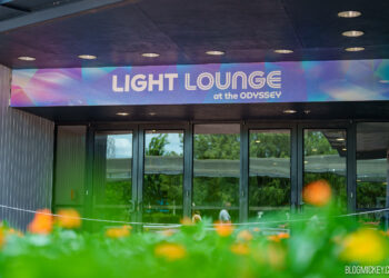 Light Lounge at The Odyssey Opens Today at EPCOT: Menu & Entertainment