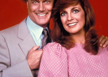 Studio Publicity Still from Dallas Larry Hagman, Linda GrayCredit: PictureLux/Alamy