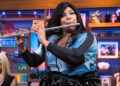 Lizzo plays the flute on 'Watch What Happens Live with Andy Cohen'Credit: Charles Sykes/Bravo