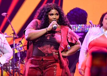 Lizzo on stage