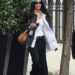 Zo&euml; Kravitz and Harry Styles styled similar summer beach bags in London