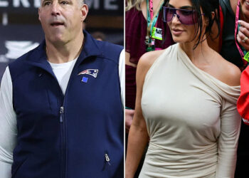 Mike Vrabel’s United Family Front, Kim Kardashian’s Champagne-Soaked F1 Moment and More Top Stories