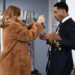 Gigi Hadid and Jay Ellis in 'Not Suitable for Work'Credit: Disney/Gwen Capistran