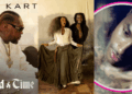 Split Image Of Cover Art For Vybz Kartel, Shaboozey, and Steve Lacy