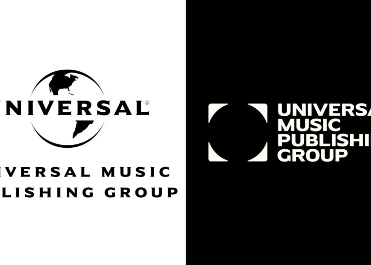 Universal Music Publishing Group logos old vs new