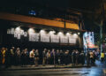 Music-starved punters queue outside Richmond’s Corner Hotel for a Cate Le Bon gig earlier this month.