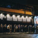 Music-starved punters queue outside Richmond’s Corner Hotel for a Cate Le Bon gig earlier this month.