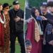 Nicole Richie and Benji Madden celebrate daughter Kate's high school graduation with rarely seen son Sparrow