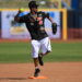 Photos from the Denzel Ward celebrity softball game, June 6,...