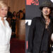 (L-R) Pamela Anderson, Tommy Lee and Brittany Furlan.