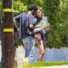 The singer appeared relaxed during a casual outing with musician Hayden Karchmer, fueling romance rumors.