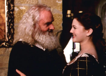 Patrick Godfrey with Drew Barrymore in 'Ever After: A Cinderella Story' (1998)Credit: Moviestore/Shutterstock