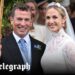 Peter and Harriet Phillips celebrate marriage