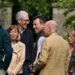 Pictures as royal family descends on village for wedding
