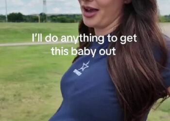 Pregnant Kelcey Wetterberg does cheerleading in third trimesterCredit: Kelcey Wetterberg/Instagram