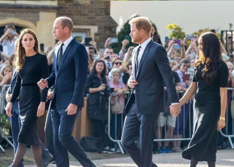 Meghan Markle and Prince Harry left The Firm in 2020.MEGA