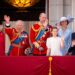 The royal family gathered for Trooping the Colour