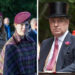 Princess Beatrice and Princess Eugenie with ex-Prince Andrew