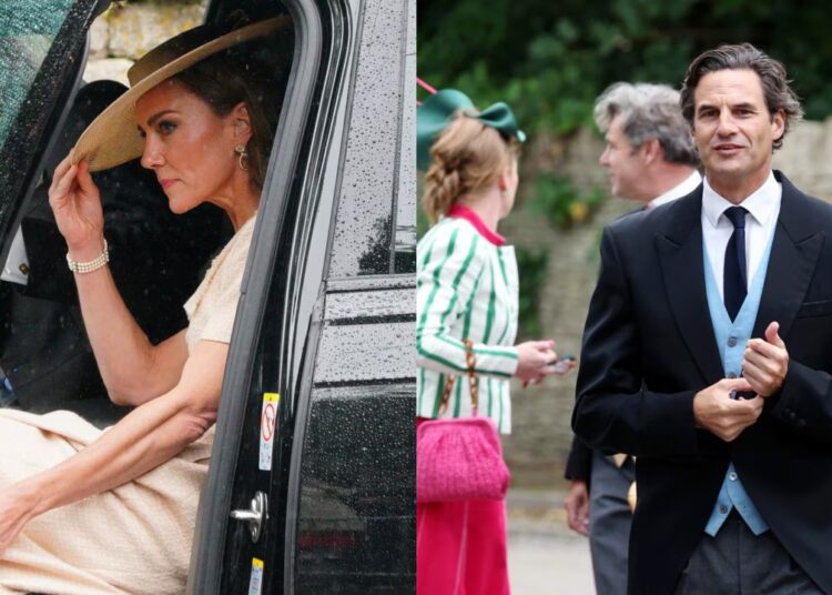 Princess Catherine comes face-to-face with ex-flame at royal wedding with Prince William by her side