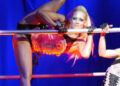 Kimberly Wyatt shows off her signature move in 2006Credit: Photo by Jason Moore/ZUMA Press/Alamy
