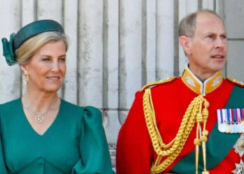 Sophie Rhys-Jones joined the royal family when she married Prince Edward on June 19, 1999, at St. George’s Chapel at Windsor Castle. By: MEGA
