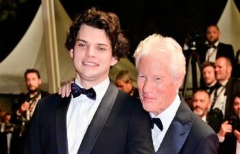 Richard Gere Makes Rare Appearance With Eldest Son Homer on Cannes Red Carpet